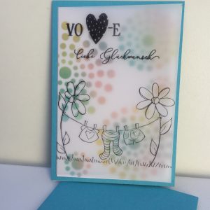 Grusskarte Vo Härze liebe Glückwunsch