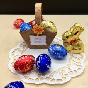 Bastelset Osterkörbchen