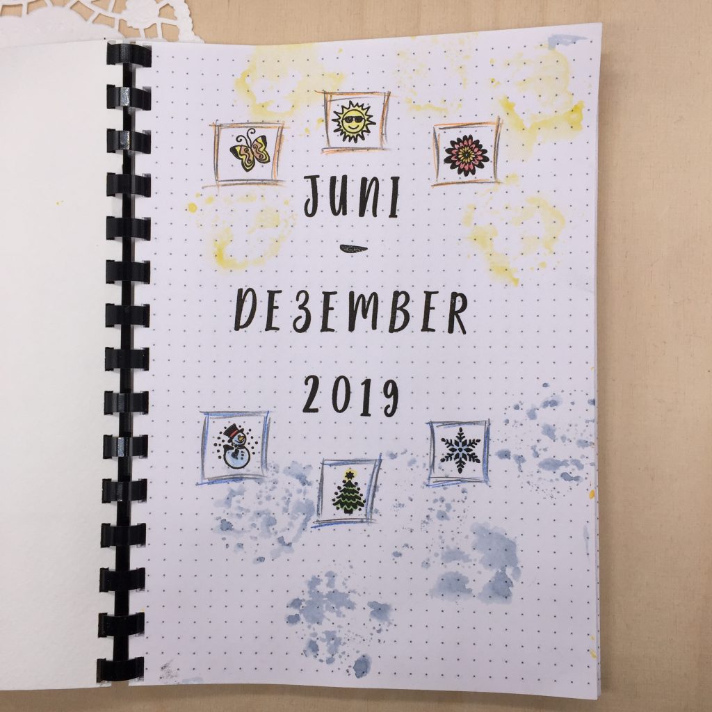 Titelseite Bullet Journal