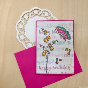 Grusskarte Happy Birthday