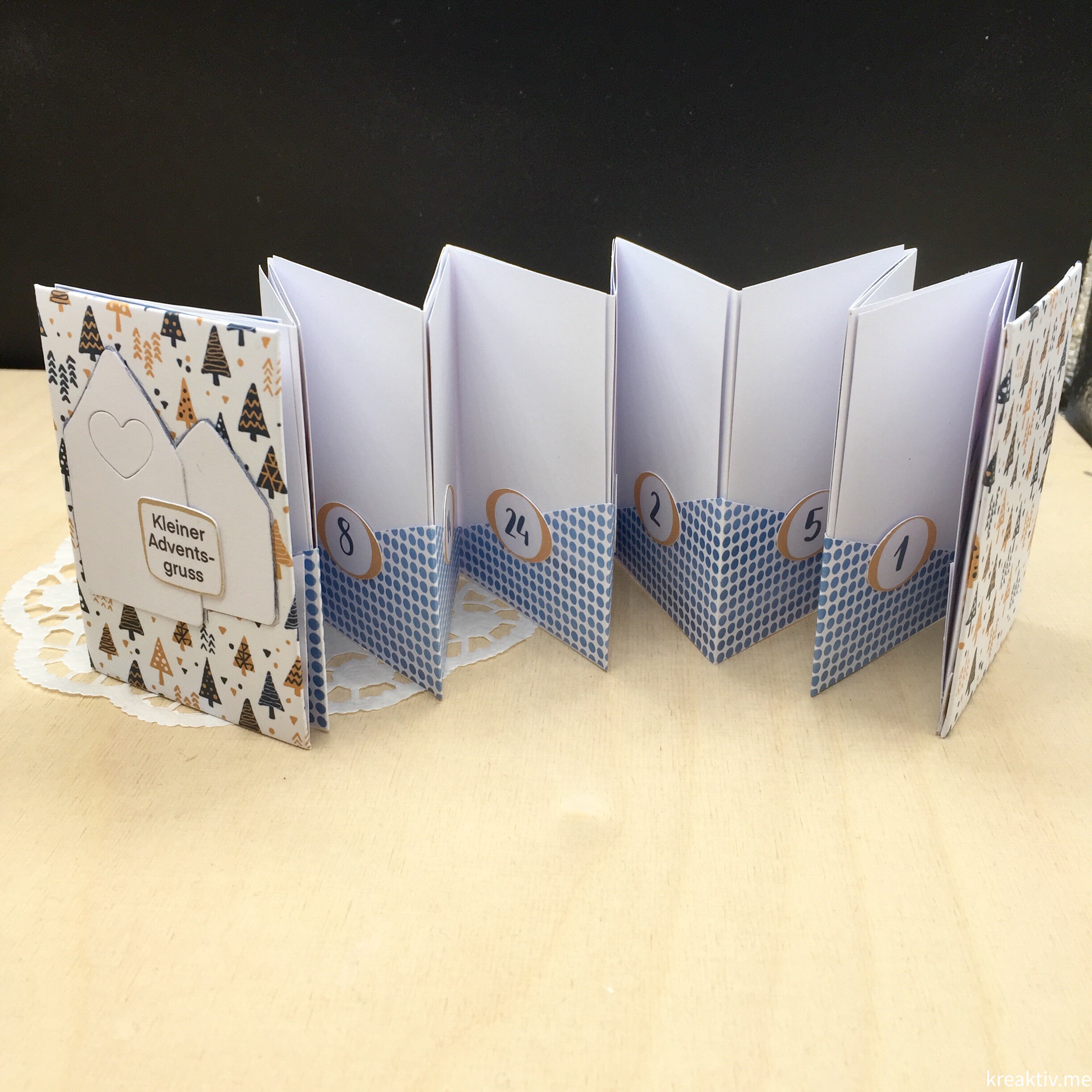 Minialbum Adventskalender