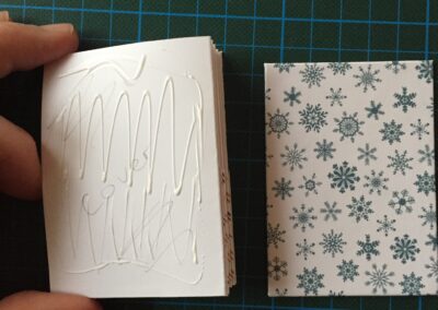 Minialbum Adventskalender Detailansicht