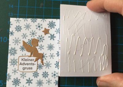 Minialbum Adventskalender Detailansicht