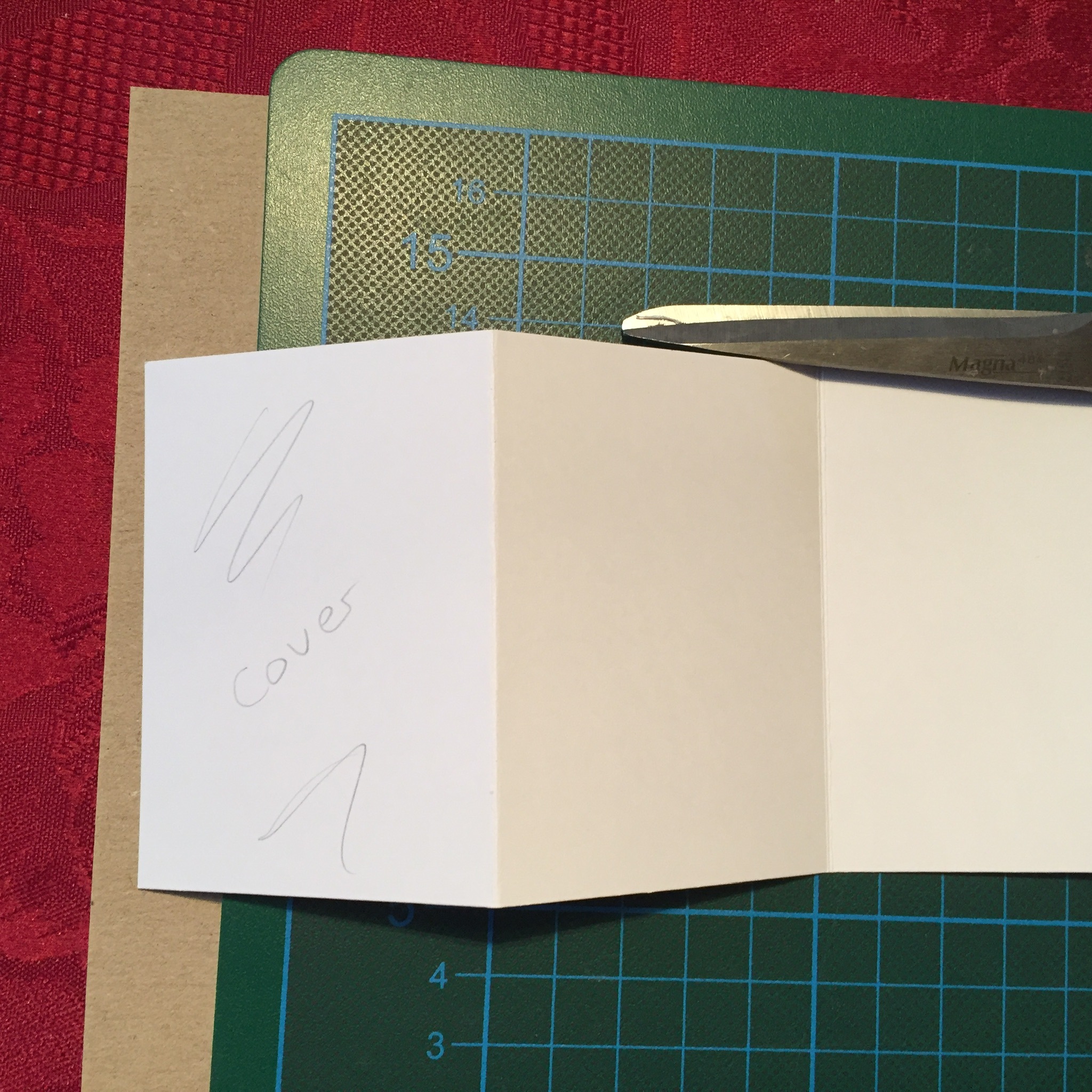 Minialbum Adventskalender Detailansicht