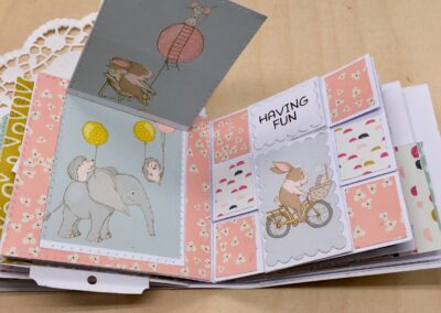 Pop up Minialbum Spass mit Freunden