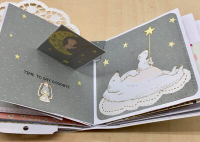 Pop up Minialbum Abschied