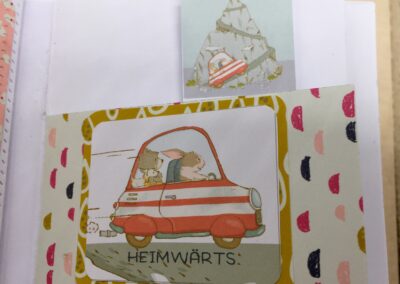 Pop up Minialbum Heimwärts