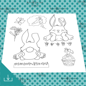 Digi-Stamp-Set Hasentraum