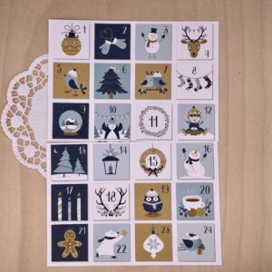 Adventskalender – Sticker