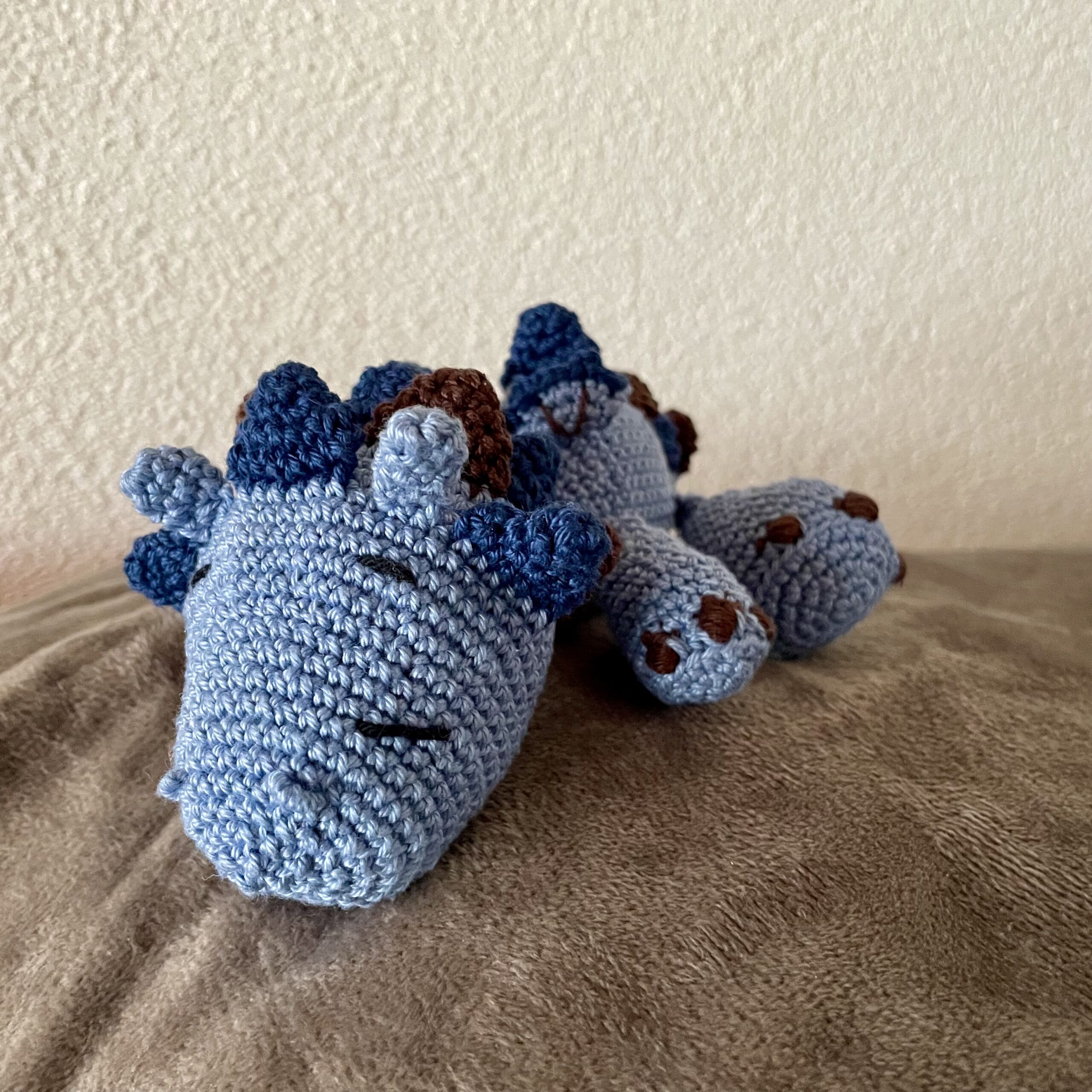 Gehäkelter Babydrache Dragi